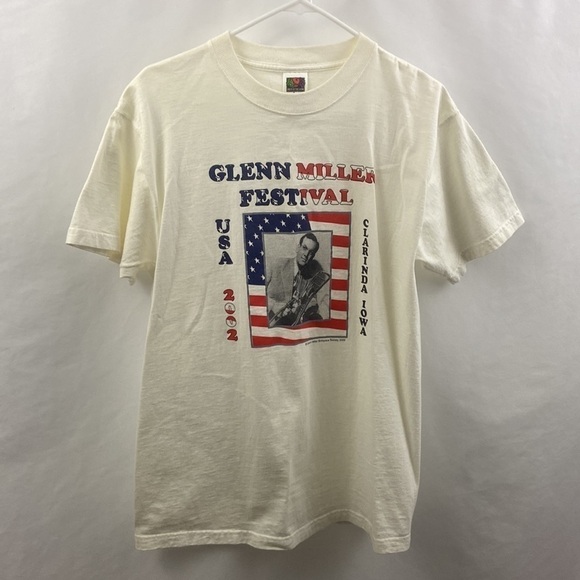 Vintage Glenn Miller Festival 2002 USA Clarinda Iowa Size Large T Shirt - Picture 7 of 7
